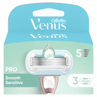 Змінні касети Gillette Venus Pro Smooth Sensitive 3 шт. (8700216968928) - Image 1