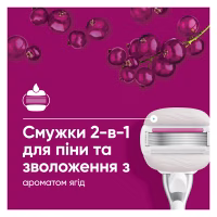 Змінні касети Gillette Venus PRO ComfortGlide Sugarberry Scented 6 шт. + Чохол (8700216969253) - Image 5