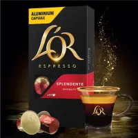 Кава L'OR Espresso Splendente 100% Арабіка в капсулах 10 шт (8711000357910) - 4