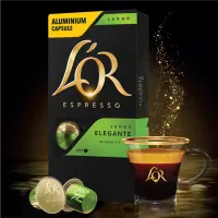 Кава L'OR Lungo Elegante 100% Арабіка в капсулах 10 шт (8711000360552) - 4