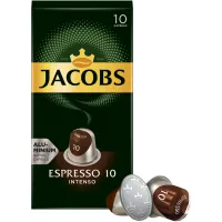 Кава Jacobs Espresso 10 Intenso в капсулах сумісні з Nespresso 10 шт (8711000371183) - Зображення 1