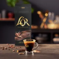 Кава L'OR Espresso Forza 100% Арабіка в зернах 1 кг (8711000400760) - 3