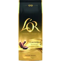 Кава L'OR Crema Absolute Classic в зернах 1 кг (8711000400791) - 1