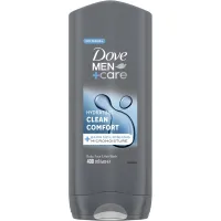 Гель для душу Dove Men+Care Чистота та комфорт 400 мл (8717644683149/8720181313448) - 1