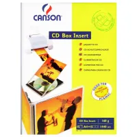 Папір Canson для CD/ DVD, вкладка, 160г, A4, 15ст (872846) - 1