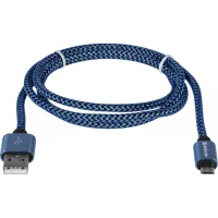Дата кабель USB 2.0 AM to Micro 5P 1.0m USB08-03T blue Defender (87805) - 2