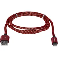 Дата кабель USB 2.0 AM to Lightning 1.0m ACH01-03T PRO Red Defender (87807) - 2