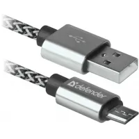 Дата кабель USB 2.0 AM to Micro 5P 1.0m USB08-03T PRO Defender (87815) - Зображення 1
