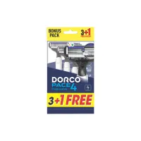 Бритва Dorco Pace 4 для чоловіків 4 леза 4 шт. (8801038598239/8801038591261) - Зображення 1