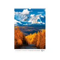 Календар Axent настінний А3 2026 р. Landscapes (8804-26-1-A) - Изображение 11