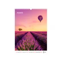 Календар Axent настінний А3 2026 р. Landscapes (8804-26-1-A) - Изображение 6