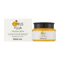 Крем для обличчя FarmStay Citrus Yuja Vitalizing Cream 100 г (8809035144947) - Зображення 1