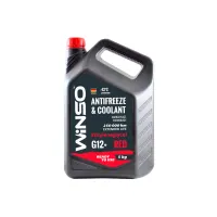 Антифриз WINSO WINSO RED G12+ red 5kg (880910) - 1
