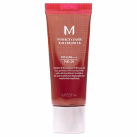 BB-крем Missha M Perfect Cover BB Cream EX SPF42/PA+++ 21 - Light Beige (8809747940752) - Image 1