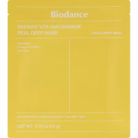 Маска для обличчя Biodance Radiant Vita Niacinamide Real Deep Mask 34 г (8809937361459) - Image 1