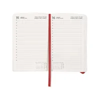 Тижневик Axent датований 2026 Partner Soft Skin, 145х210, червоний (8810-26-06-A) - Зображення 2