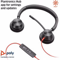 Навушники Poly Blackwire 3320-M USB-A/C (8X220AA) - Image 4
