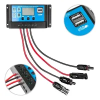 Контролер заряду Neo Tools 20А, 12/24В(OPEN,AGM,GEL), 2xUSB (90-150) - Зображення 7