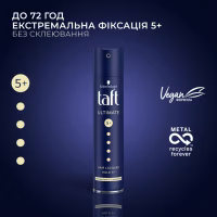 Лак для волосся Taft Ultimate (фіксація 6) 250 мл (9000100923071) - Image 2