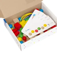 Розвиваюча іграшка Ігротеко шнурівка для малюків Геометрика (900019) - 3