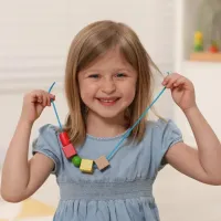 Розвиваюча іграшка Ігротеко шнурівка для малюків Геометрика (900019) - 5