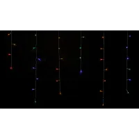 Гірлянда Delux ICICLE 100 LED C 3.2х0.7 м Мульти/Прозорий IP20 (90015254) - 2