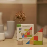 Кубики Ігротеко логічні кольорові 9 шт (900163) - 4