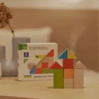 Кубики Ігротеко логічні кольорові 9 шт (900163) - 5