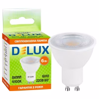 Лампочка Delux 6Вт 4100K 220В GU10 (90019263) - Image 3