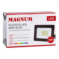 Прожектор MAGNUM FL12 ECO LED 20Вт slim 6500К IP65 (90022011) - Зображення 5