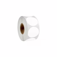 Етикетка UKRMARK термо ECO 38x38/ 0.1тис, коло, білий (900386) - Image 1