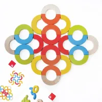 Розвиваюча іграшка Ігротеко Мозаїка ВЕСЕЛКОВІ ДУГИ 24 елементів (900507) - 5