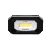 Ліхтар APRO акумуляторний 5 Вт 500 Лм (Li-ion 2000 мАг) (900518) - 2