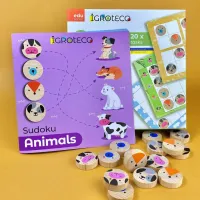 Розвиваюча іграшка Ігротеко Судоку Тварини (900705) - 2