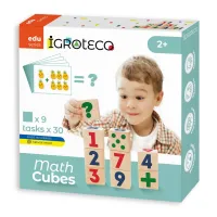 Кубики Ігротеко дерев'яні Математика (900736) - 1