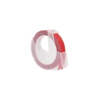 Стрічка для принтера етикеток UKRMARK D-520102-RE, 9 мм х 3 м, червона, аналог DYMO 520102 / S0898150 (900858) - 1