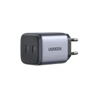 Зарядний пристрій Ugreen 2xUSB 40W GAN (Type-C 25W+20W) PD CD294 (90573) - 1