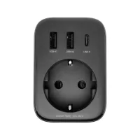 Зарядний пристрій Ugreen 3xUSB 30W Outlet Extender (2хUSB-A+USB-C) CD314 (90613) - 2