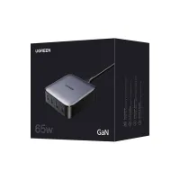 Зарядний пристрій Ugreen 4xUSB 65W (2хUSB-C+2xUSB-A) Gan CD327 (90747) - 5