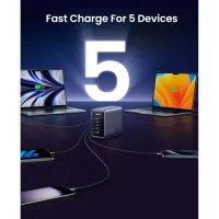 Зарядний пристрій Ugreen 5xUSB 300W Nexode (5хUSB-C) CD333 (90903B) - 4