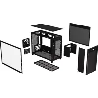 Корпус для ПК ASUS Prime AP201 Black Tempered Glass (90DC00G0-B39010) - 10