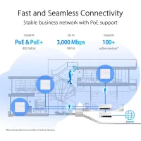 Точка доступу Wi-Fi ASUS EBA63 (90IG0880-MO3C00) - 11