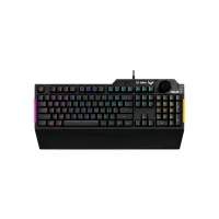 Клавіатура ASUS TUF Gaming K1 USB UA Black (90MP01X0-BKMA00) - 1