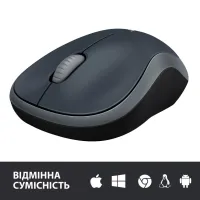 Мишка Logitech M185 swift grey (910-002238) - 5