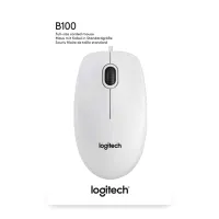 Мишка Logitech B100 White (910-003360) - 4