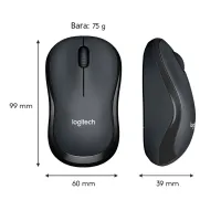 Мишка Logitech M220 Silent Grey (910-004878) - 9