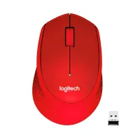 Мишка Logitech M330 Silent plus Red (910-004911) - Зображення 1