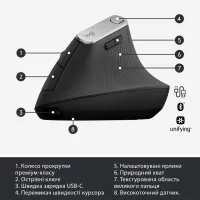 Мишка Logitech MX Vertical (910-005448) - Зображення 6