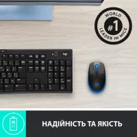 Мишка Logitech M190 Blue (910-005907) - 5