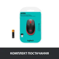 Мишка Logitech M190 Red (910-005908) - 7